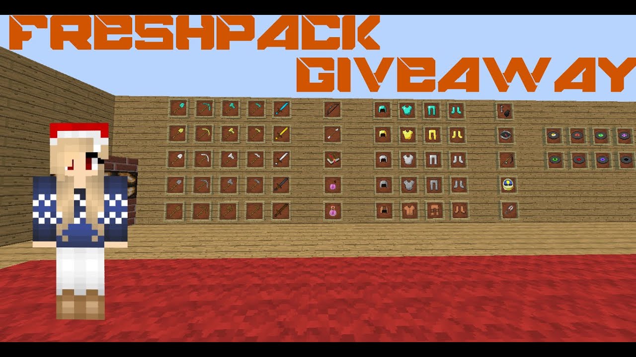 FreshPack Resource Pack Giveaway - YouTube