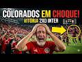 VAMOS RIR Reações Coloradas de Vitória 2x0 Inter... #Internacional #Vitória #ReactFutebol #react