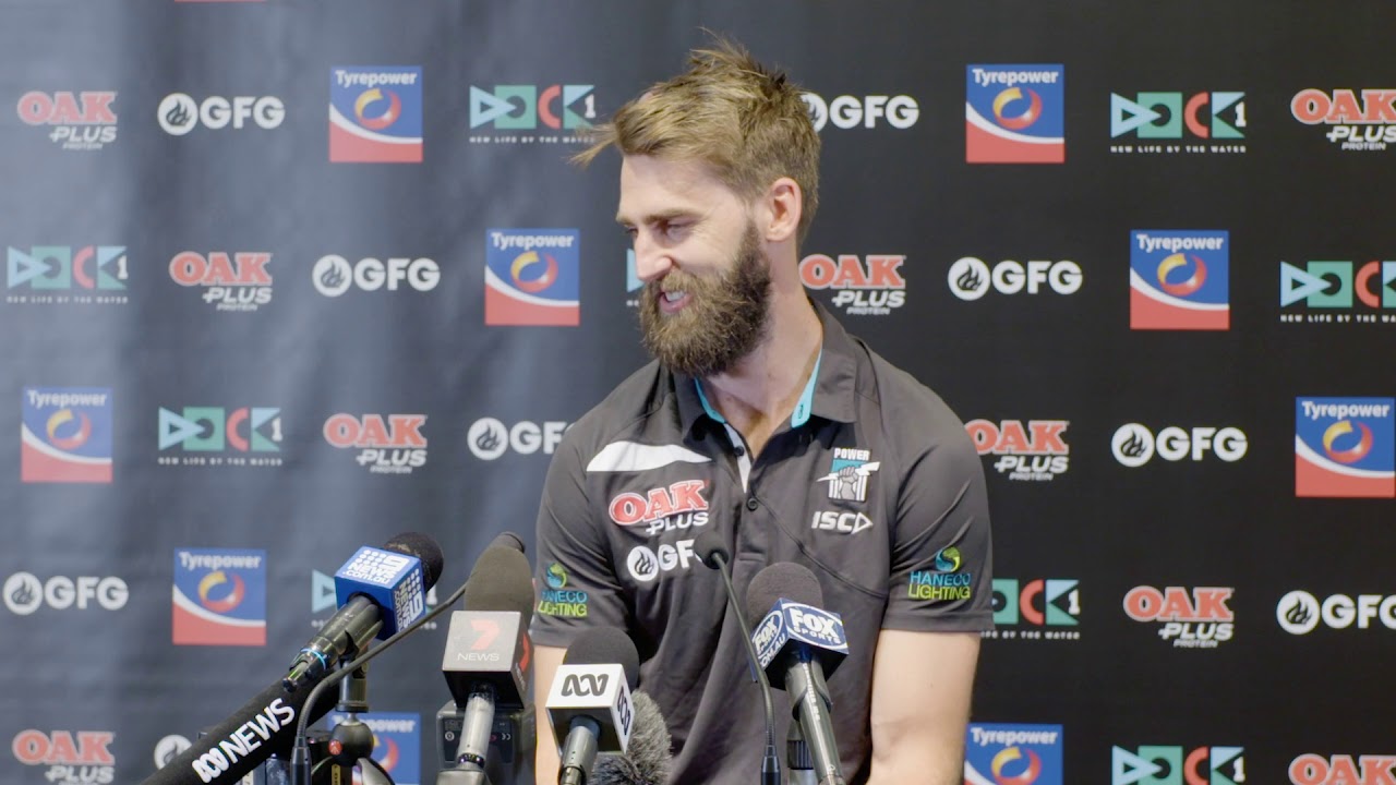 Justin Westhoff press conference: 26 March 2019 port power fixture