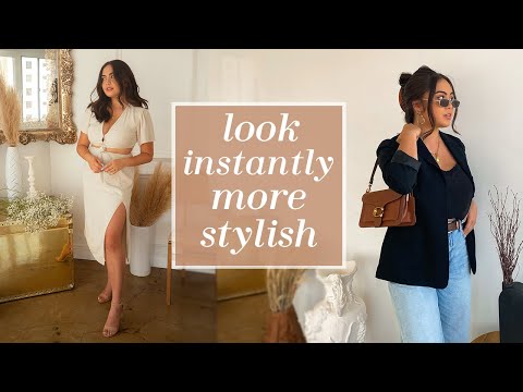 12 EASY STYLE TIPS TO LOOK INSTANTLY MORE STYLISH ☆
