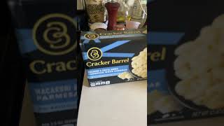 Cracker Barrel Parmesan white cheddar