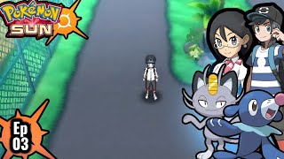 Learning Basics From Trainers' School || Pokémon Sun, Ep.03 || Citra Emulator Android 