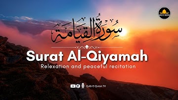 Surat Al-Qiyamah (The Resurrection) | Qulb e Quran Tv |  سورة القيامة