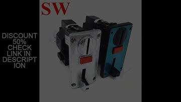 DG600F Custom Multi Coin Acceptor for 6 different coin Vending Machine CPU Coin Selector For Washing