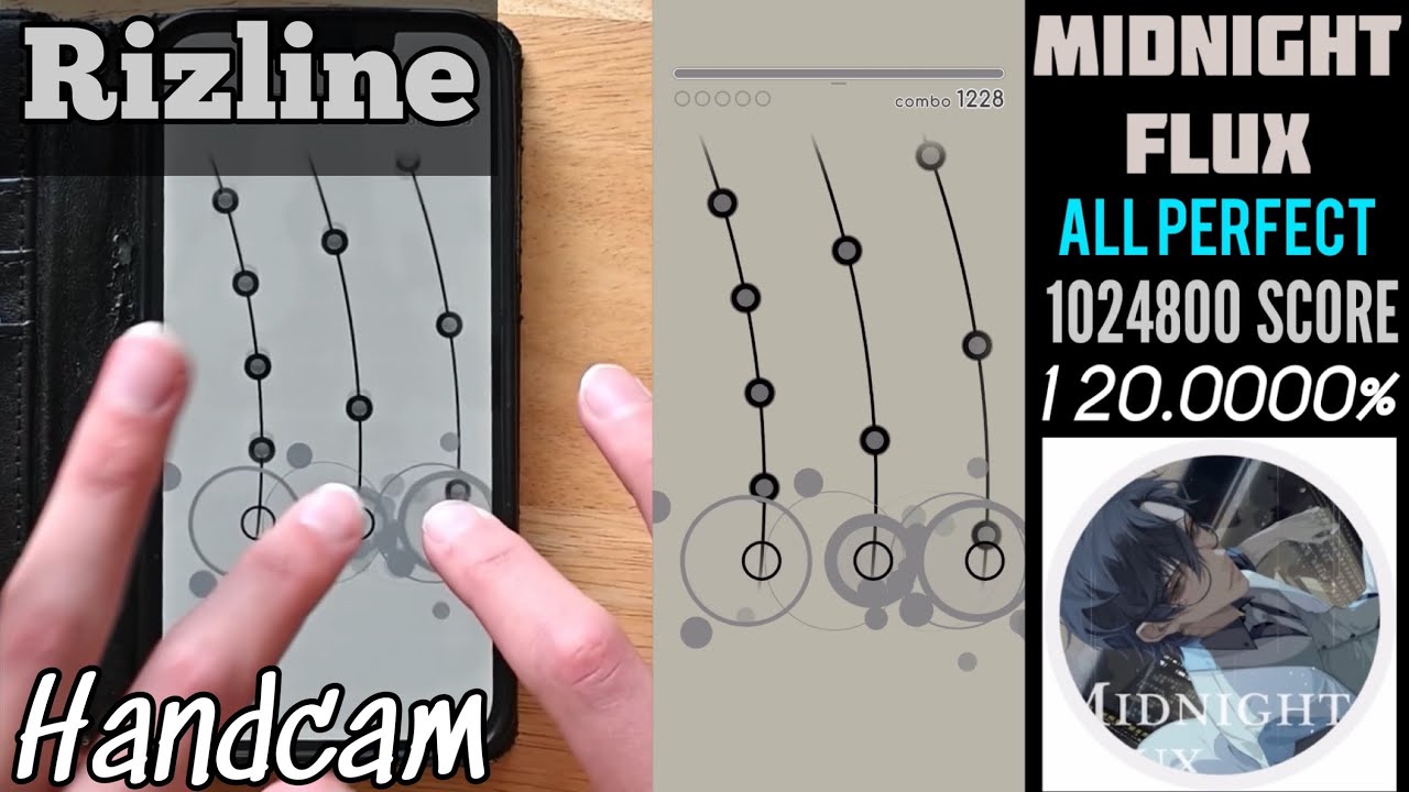 [Rizline] Midnight Flux IN11 - ALL PERFECT 120%