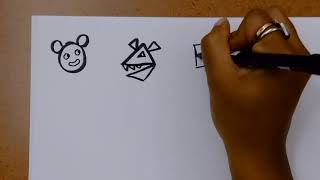 Celebrity Using Basic Shapes in Character Design Profile