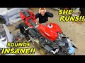 Rebuilding a wrecked 2014 ducati panigale 1199 part 5