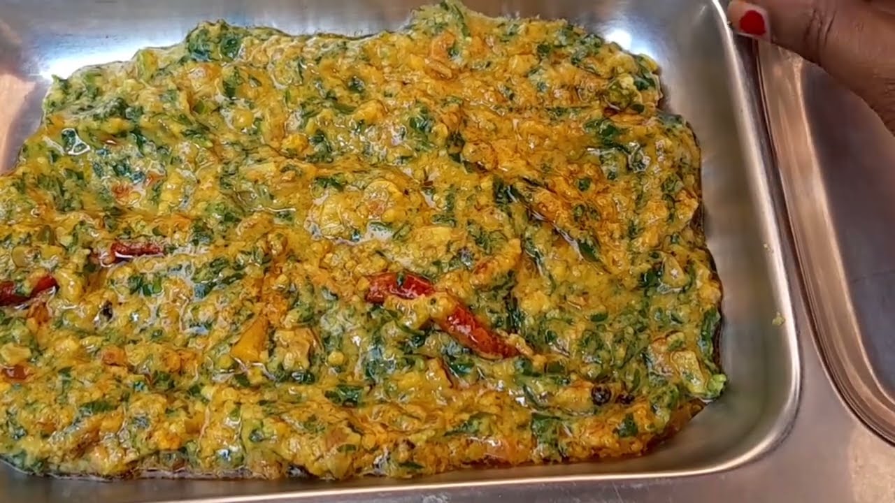 बिना बेसन, पालक की सब्जी ऐसे बनाएंगे तो पनीर छोले खाना भूल जाएंगे इसी तरह से बनाएगे || Palak sabji 😋