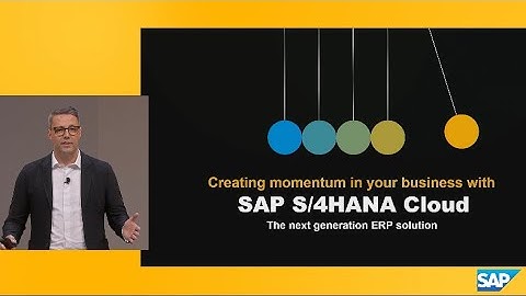 Build the Future of Your Business with SAP S/4HANA Cloud | SAP Sapphire in 2022