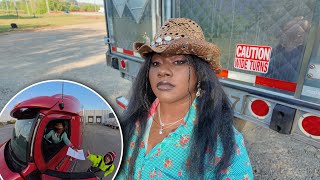 UNEXPECTEDLY THIS GUY WAS READY! DELIVERING A LOAD OF ICE CREAM |TRUCKING VLOG