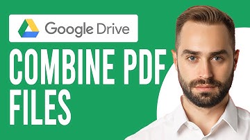 How to Combine PDF Files in Google Drive (How to Merge PDF Files in Google Drive)
