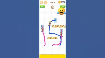 Toilet Rush Pee Master Naruto mobile game #level26