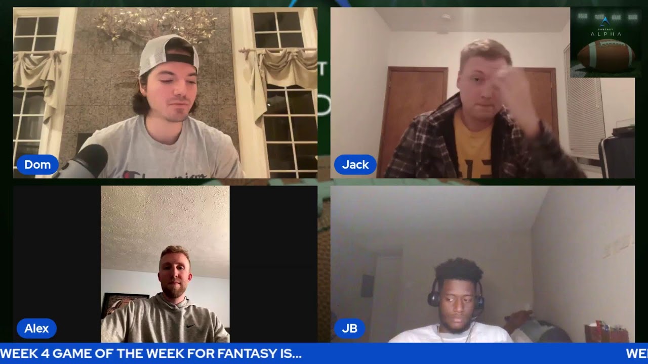 Fantasy Alpha - Week 3 In the Books
