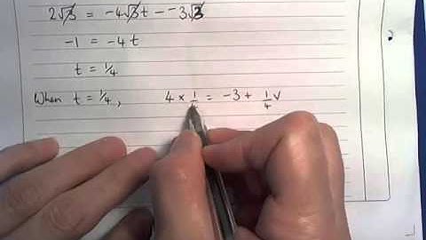 Edexcel M4 June 2012 Q2 relative motion