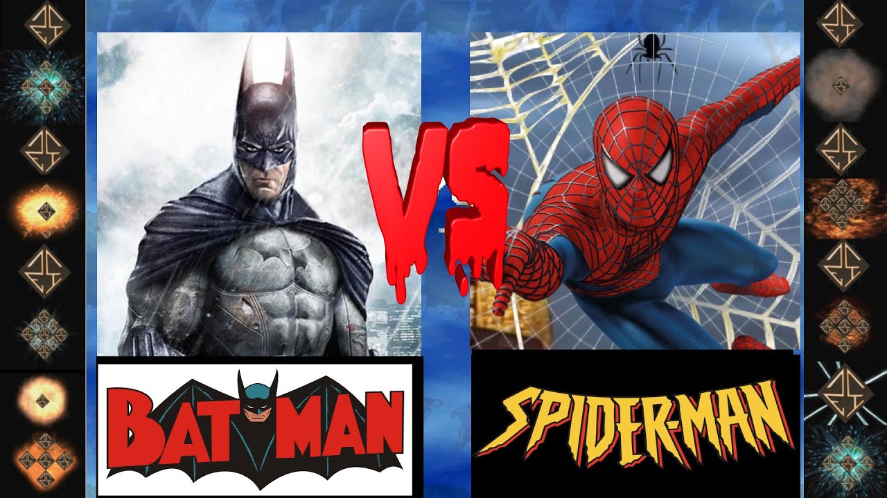 Batman ( . Comics ) vs Spiderman ( Marvel Comics ) - Ultimate Mugen  Fight 2015 - YouTube