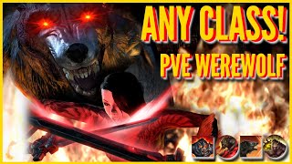 Light Attack WEREWOLF PVE Build, Use ANY Class! (Scribes of Fate DLC) 🐺🌕