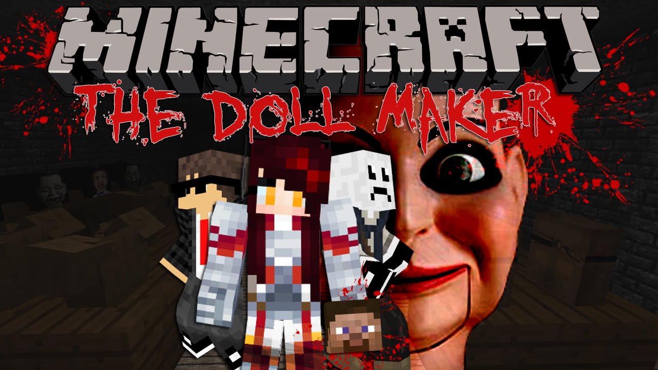 Minecraft Horror Map THE DOLL MAKER ตุ๋กตาหน้าขนลุก! YouTube