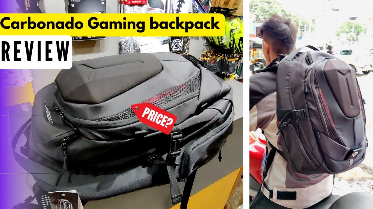 Carbonado Gaming Backpack (Capacity: 35L) - Review - Best Gaming ...