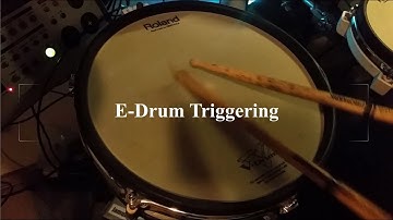 Developing an e-drum trigger algorithm with positional sensing