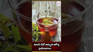 తులసి టీతో అద్భుత ఆరోగ్య ప్రయోజనాలు