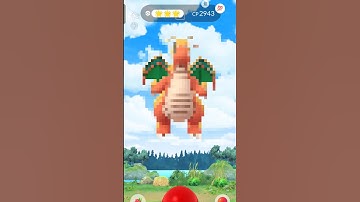 Found Hundo dragon Pokemon from inventory #shorts #dragon #hundo #catch #evolve #ultragoo #special