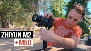 Zhiyun Crane M2 & Canon M50 Can It Take The Weight?