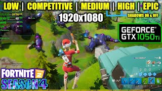 GTX 1050 Ti | Fortnite - Chapter 2 / Season 4 - 1080p All Settings GTX 1050 Ti | Fortnite - Chapter 2 / Season 4 - 1080p All Settings
