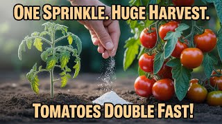 Sprinkle This Once – And Your Tomatoes Will Double Overnight!