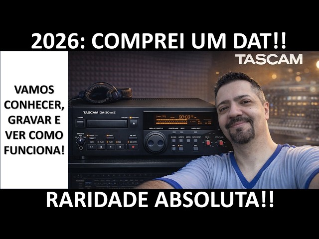 I bought a Tascam DA-30 MKII DAT in 2026!! - YouTube