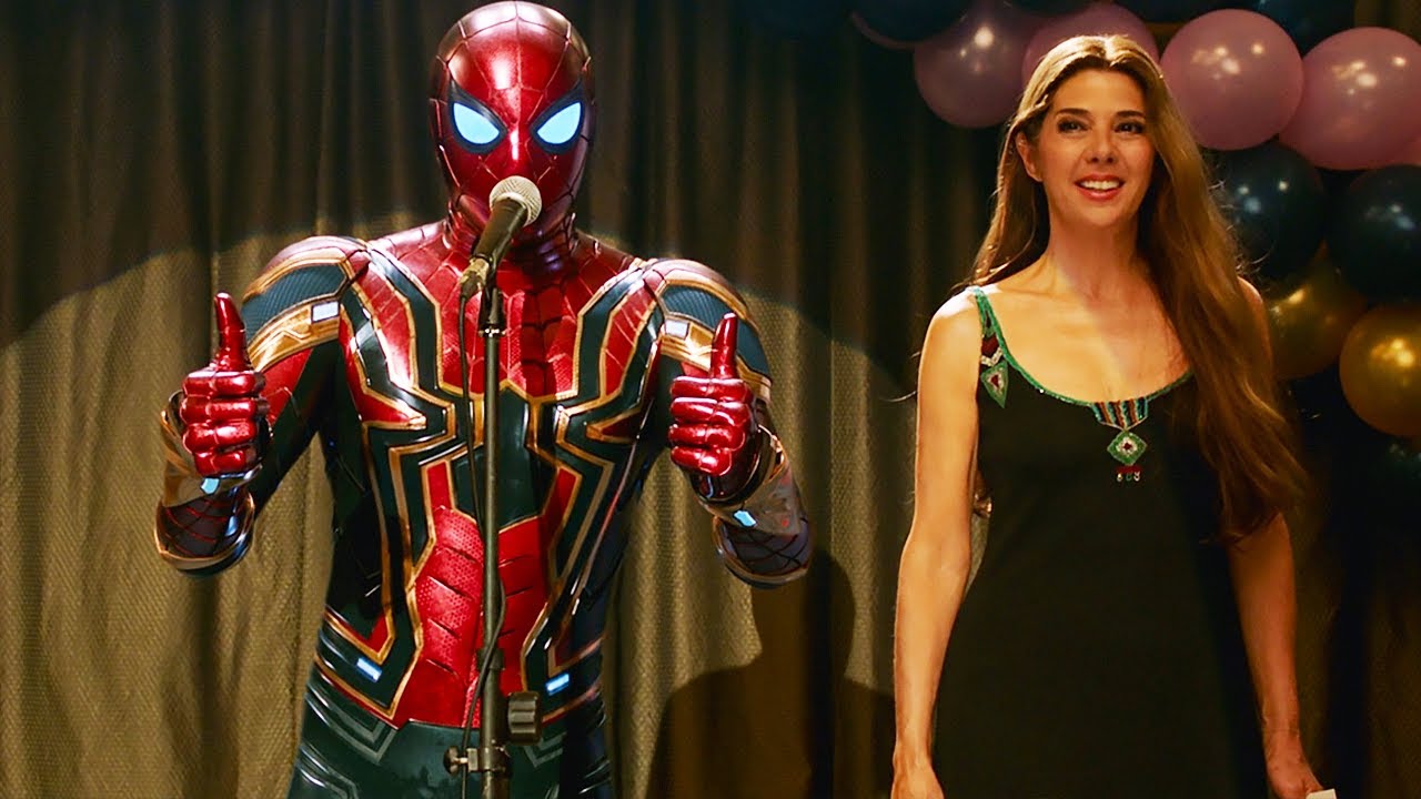 Spider-Man at Aunt May's Charity Event - Spider-Man: Far From Home