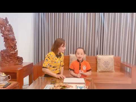 Tạo hình con cá từ lá cây 5-6 tuổi