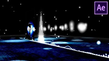 Spectrum on 3D Floor【300 types】Audio Spectrum 235 - After Effects CC - NCS