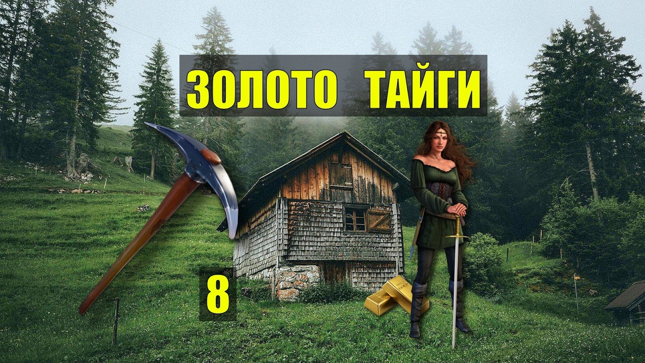 БАБА на ПРИИСКЕ - БЕДА СУДЬБА ЗОЛОТО в ТАЙГЕ ДОМ в ЛЕСУ КНИГА ИСТОРИИ из ЖИЗНИ АУДИОКНИГА СЕРИАЛ 8