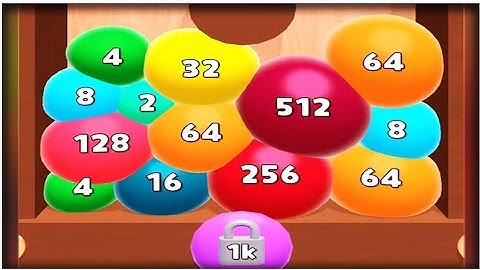 jelly Blob Merge puzzle game 2k complete round gameplay videos #4maxgaming #blobmerge3d