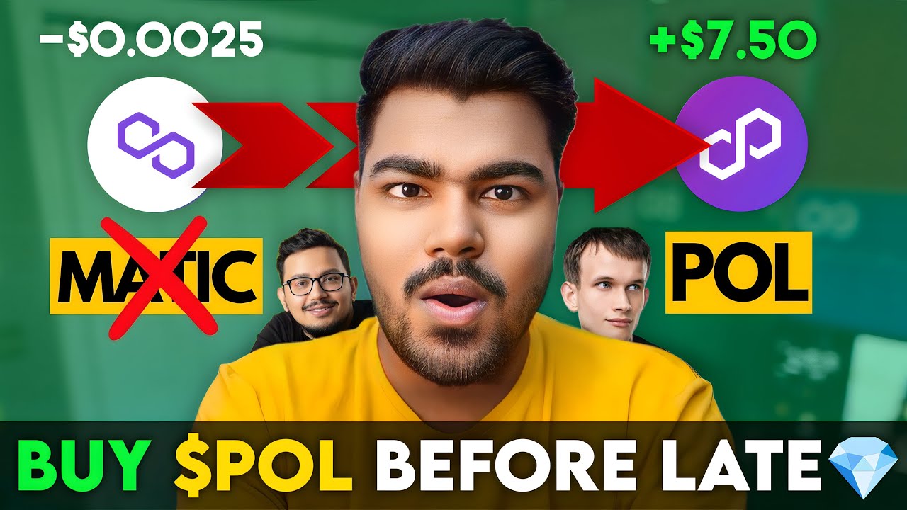 MATIC TO POL UPGRADE EXPLAINED | POLYGON POL TOKEN IS GEM LAYER2 CRYPTO | POL TOKEN PRICE PREDICTION