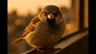Sparrow Bird Sound 🐦  City Ambience, ASMR, & Evening Activities screenshot 3