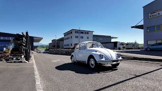 1972 VW Beetle 1300 – Air‑Cooled Boxer Engine & Exhaust Sound