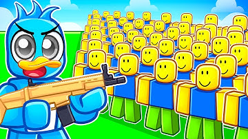 I Made 7,924,358 NOOBS For The LARGEST Roblox Army!