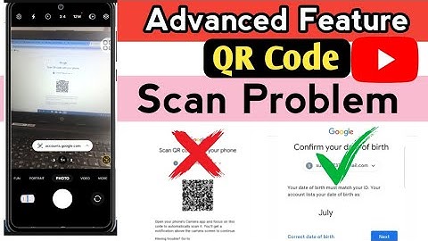 Youtube Advanced Feature QR Code Scan Problem Tamil | Youtube Advanced Feature Problem | Tamil rek