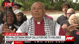 WATCH LIVE: Pro-Palestine group calls for end to violence after arrests at Emory University