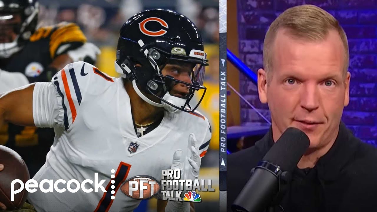 Justin Fields showing development despite Chicago Bears loss | Pro Football Talk | NBC Sports
