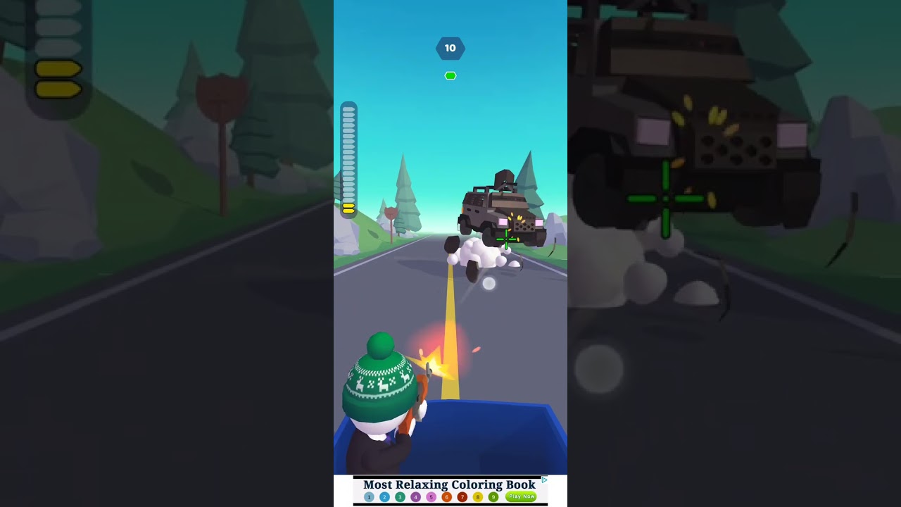 Rage Road Gameplay (iOS, Android) – Drive, Shoot & Survive