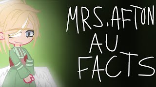 Mrs Afton Facts || AU Facts || 2/7