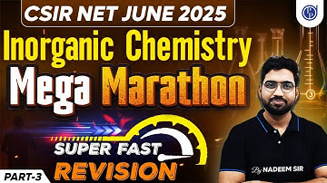 F Block Chemistry |Fast Revision| CSIR NET|GATE |SET| By Nadeem Sir