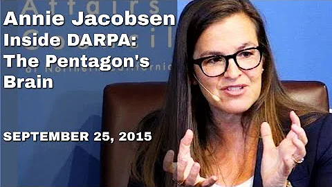 Annie Jacobsen | Uncovering the Pentagon’s Brain: DARPA, Innovation & Global Security