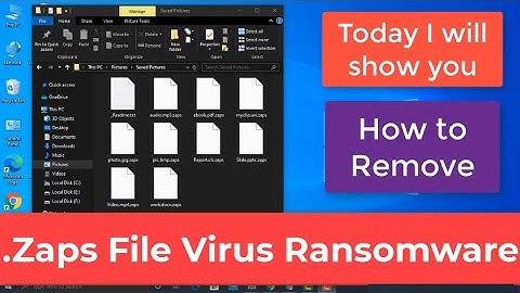 Zaps File Virus Ransomware [.Zaps] Removal and Decrypt .Zaps Files | Zaps Virus File Recovery