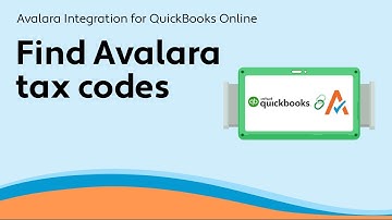 Find Avalara tax codes - Avalara Integration for QuickBooks Online