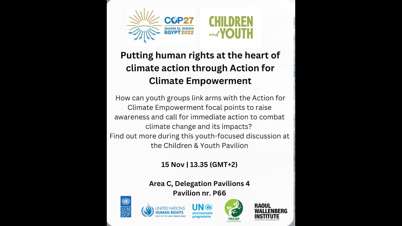 Putting human rights at the heart of climate action through action for ...