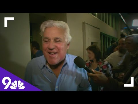 Jay Leno returns to the stage following burn injuries