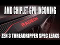 Radeon Chiplet GPUs Leak - AMD MCM To Revolutionize Graphics | Threadripper 5000 Spec Leaks